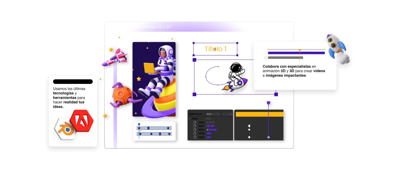 Animación 2D y 3D KitStation